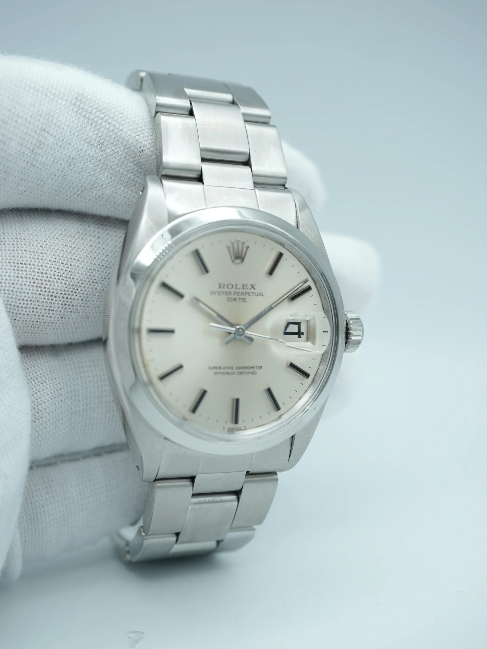 Rolex Oyster Perpetual Date 34 mm / Silver – Oyster - Imagem 2