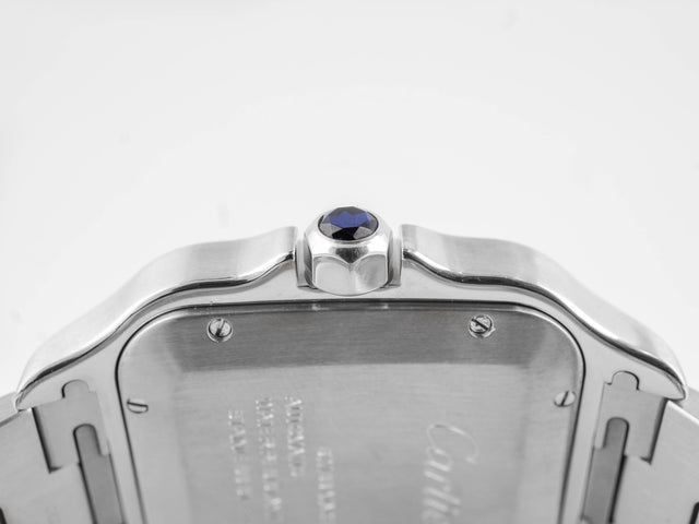 Cartier 39,8 mm Santos Silver Roman – Bild 4