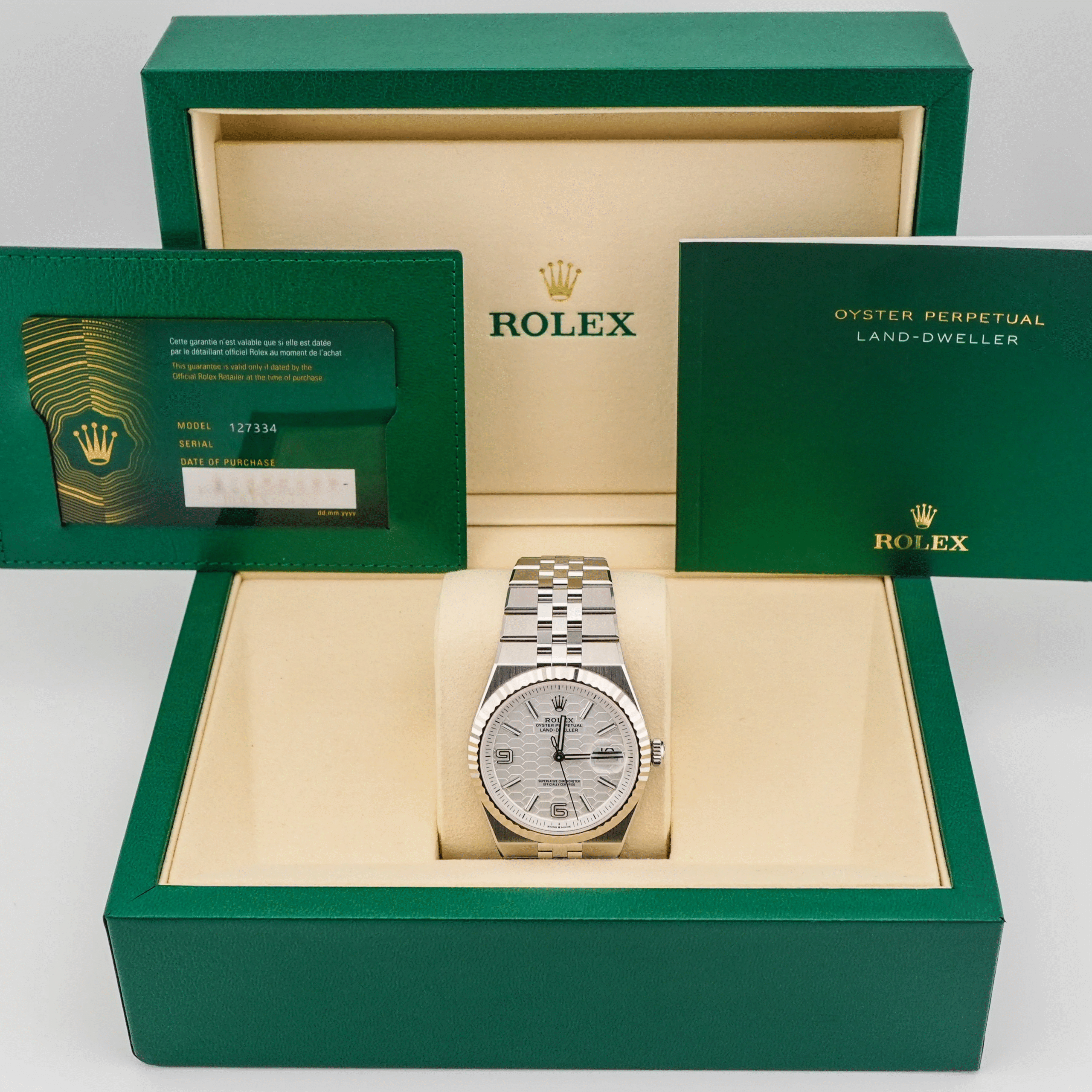 Rolex Land-Dweller 40 mm / Honeycomb – Oyster - Imagem 2
