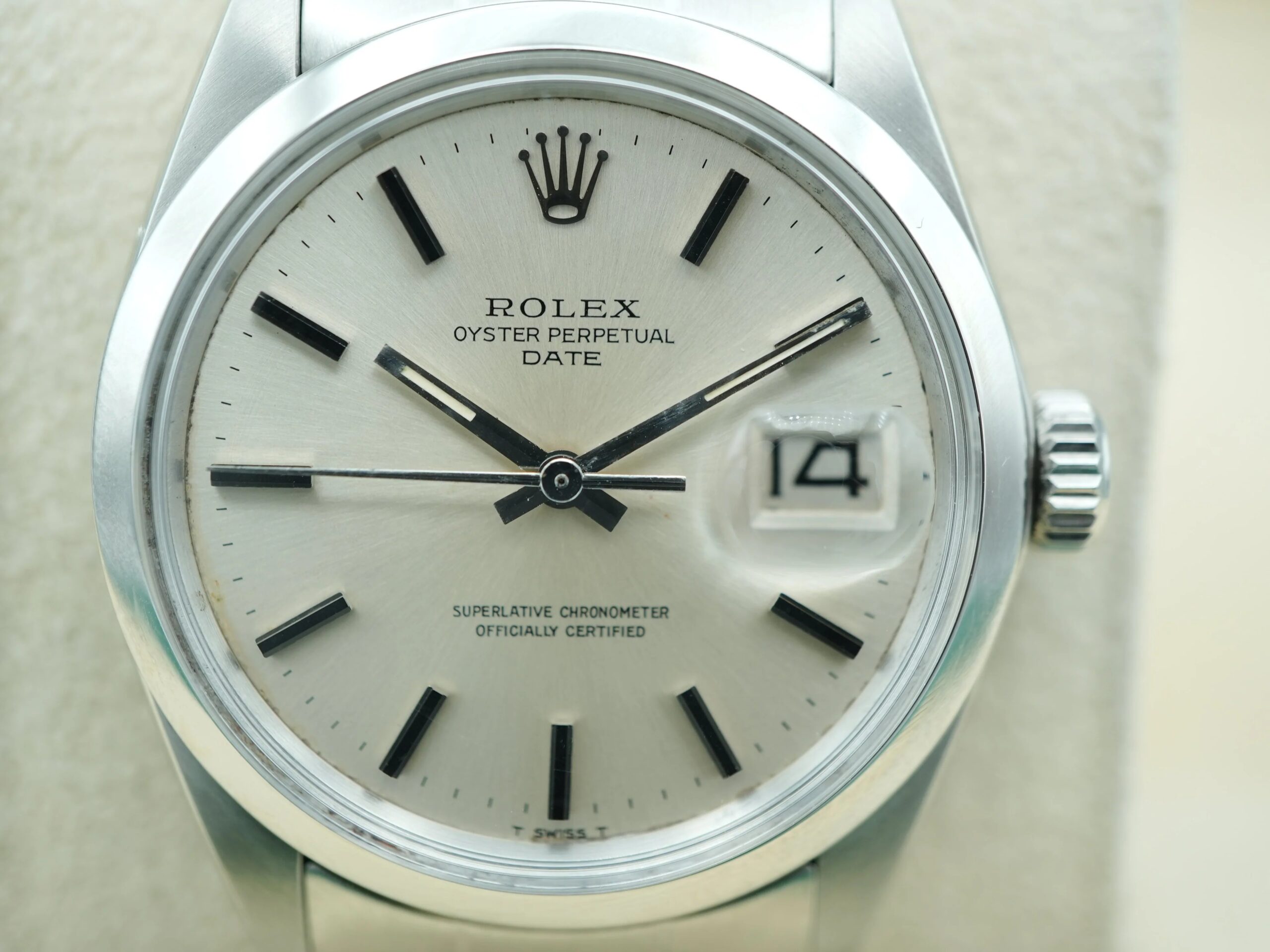 Rolex Oyster Perpetual Date 34 mm / Silver – Oyster - Imagem 7