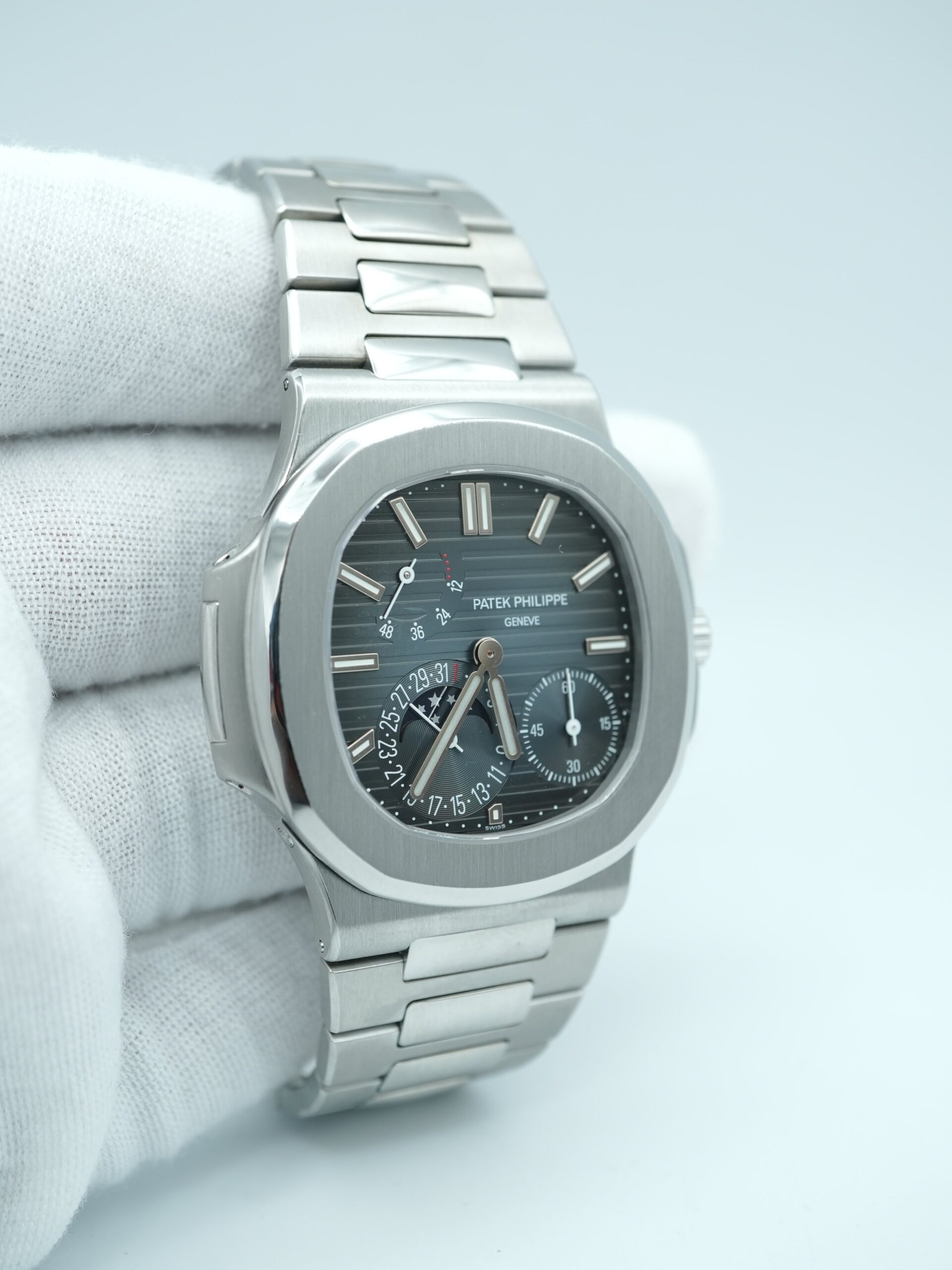 Patek Philippe 40 mm Nautilus / Bleu - Imagem 4