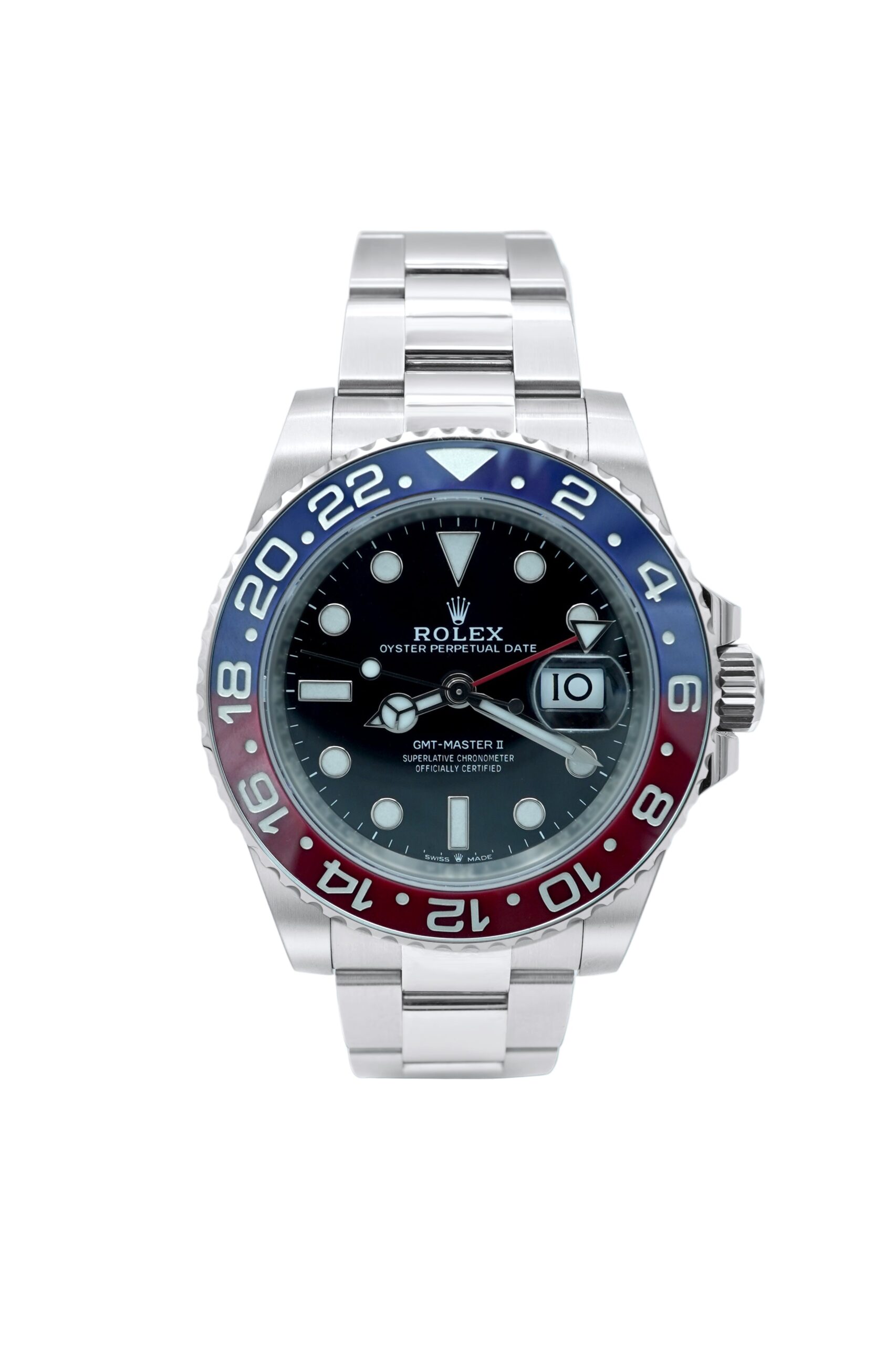 Rolex 40 mm GMT-Master II "Pepsi" / Black