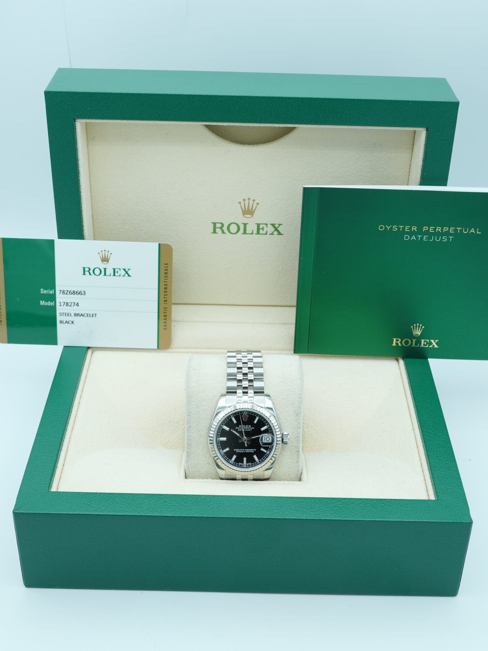 Rolex Datejust 31 mm / Black – Jubilee - Imagem 2