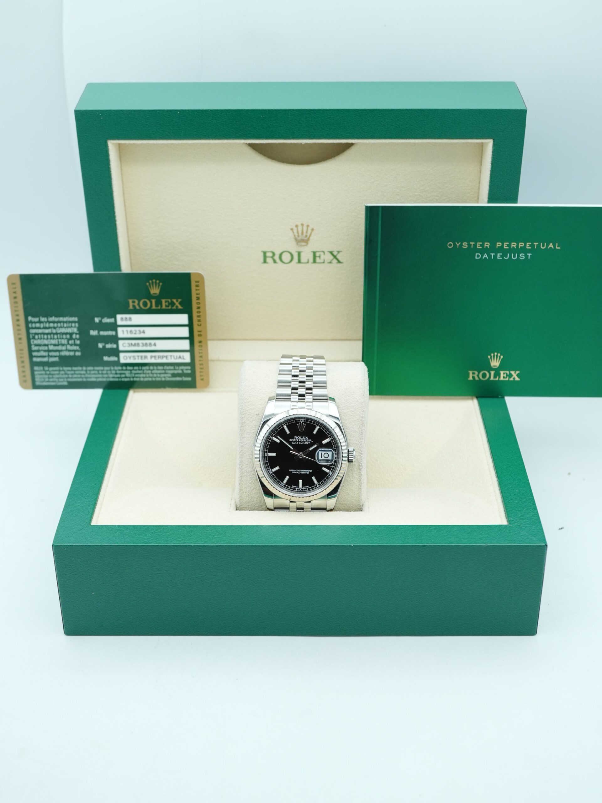 Rolex Datejust 36 mm / Black – Jubilee - Imagem 2
