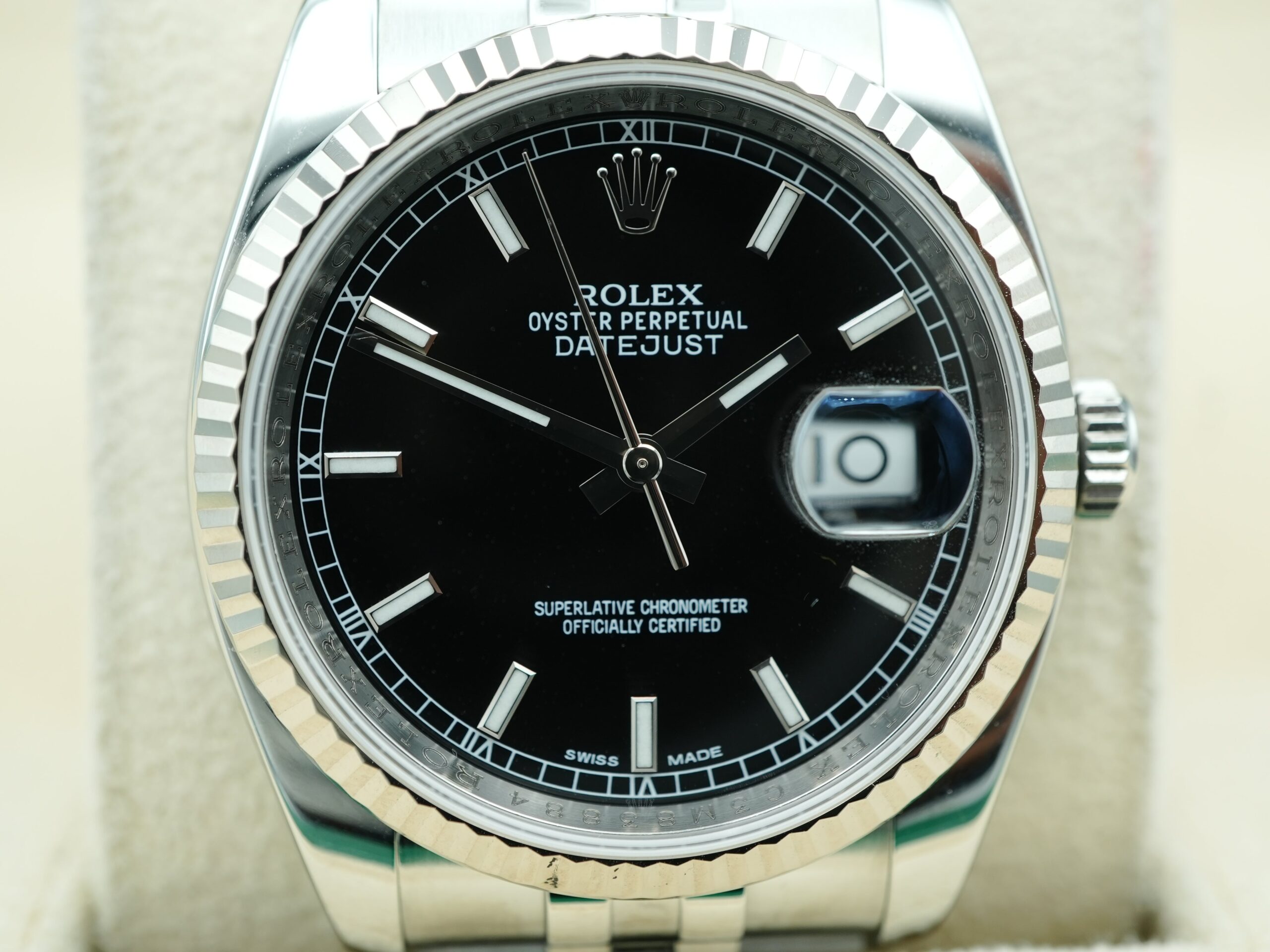 Rolex Datejust 36 mm / Black – Jubilee - Imagem 3