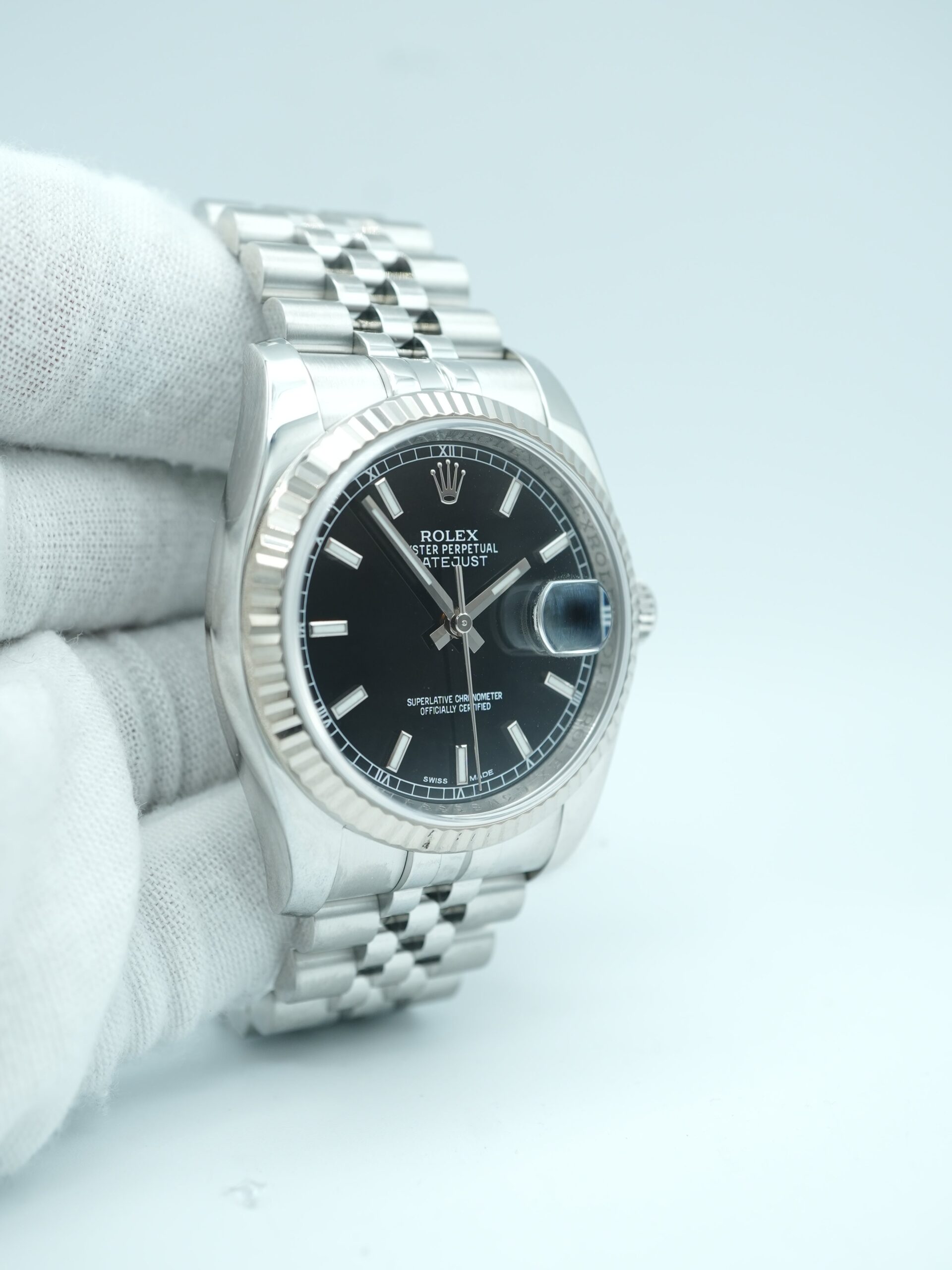 Rolex Datejust 36 mm / Black – Jubilee - Imagem 4