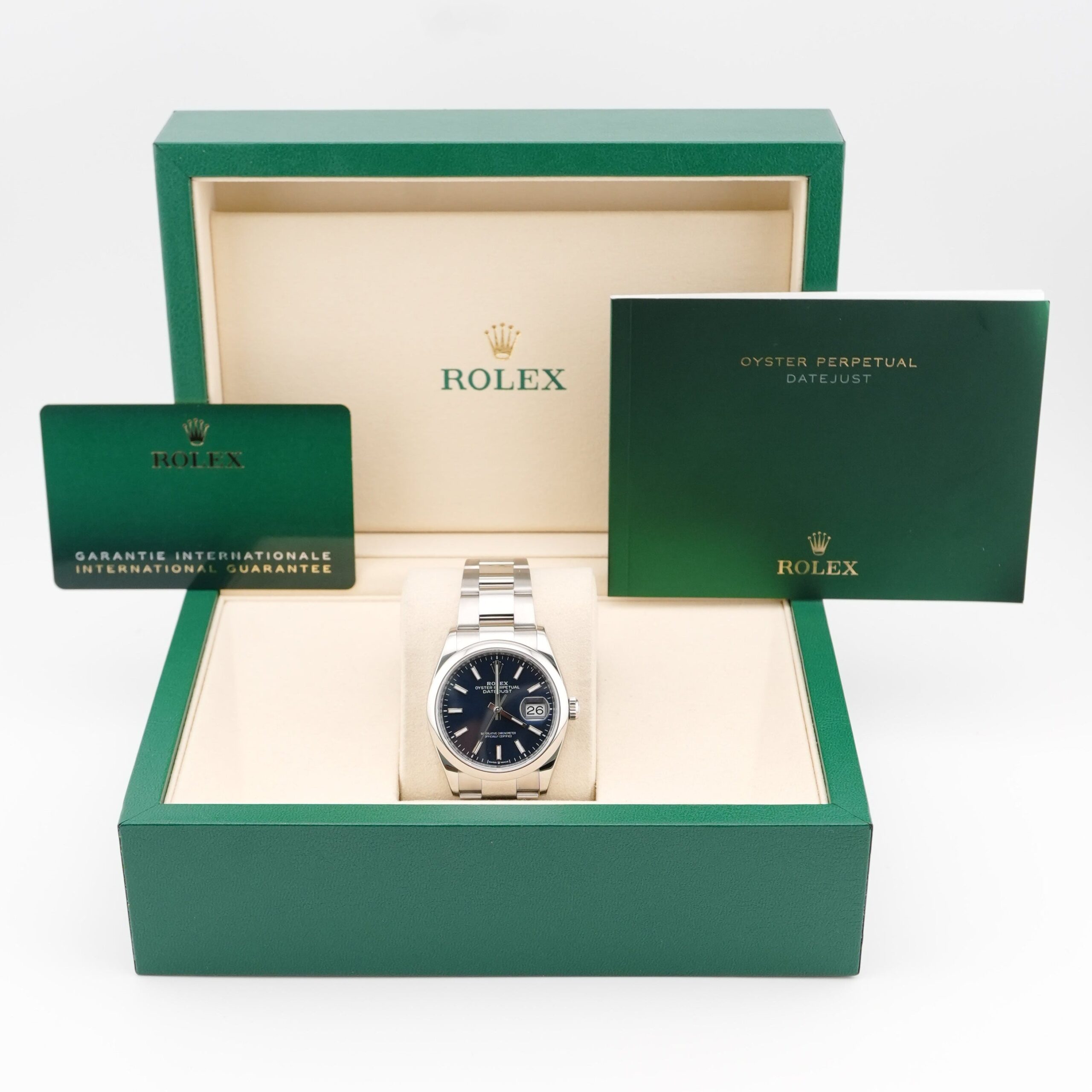 Rolex Datejust 36 mm / Blue – Oyster - Imagem 2