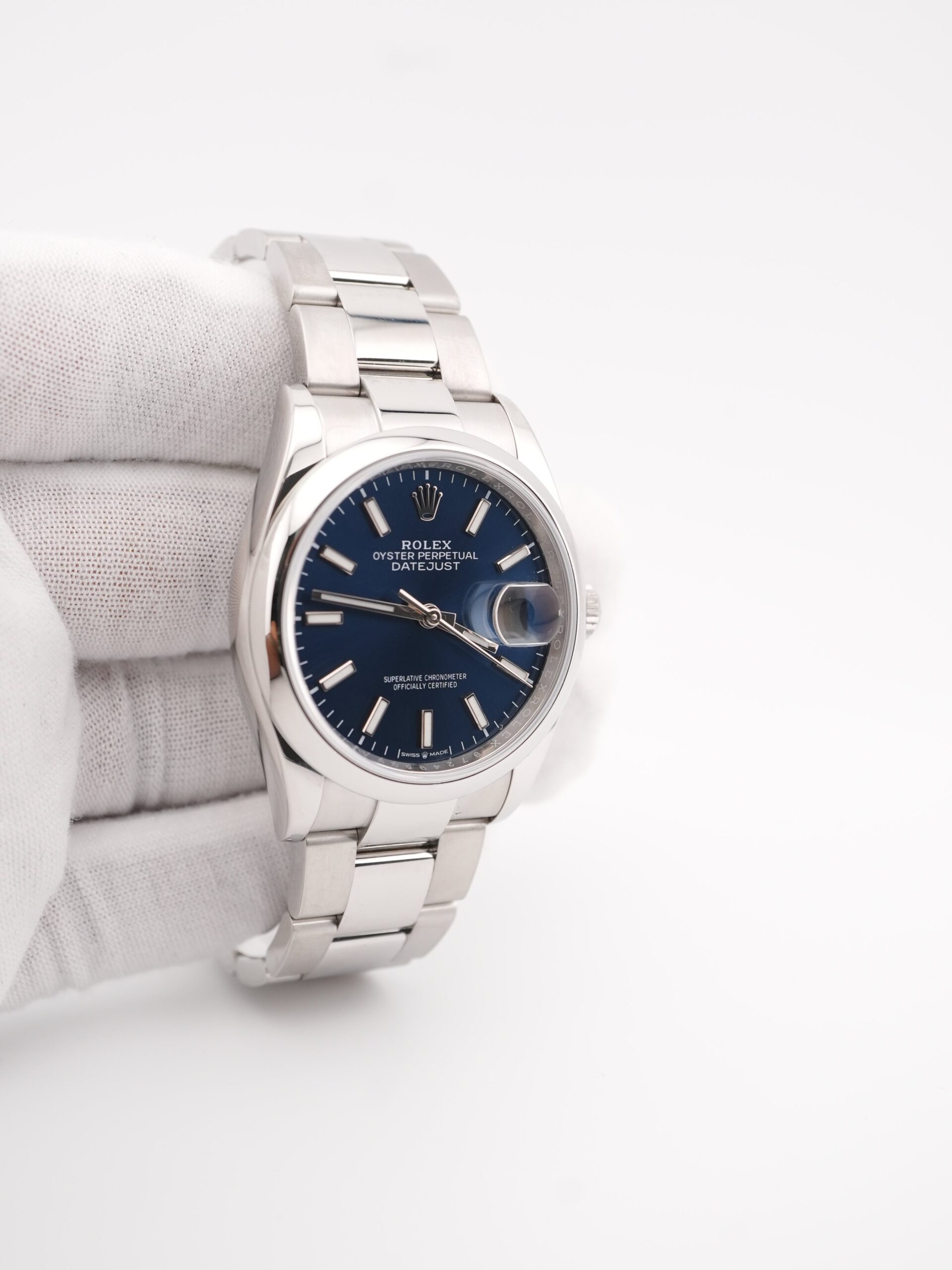 Rolex Datejust 36 mm / Blue – Oyster - Imagem 4