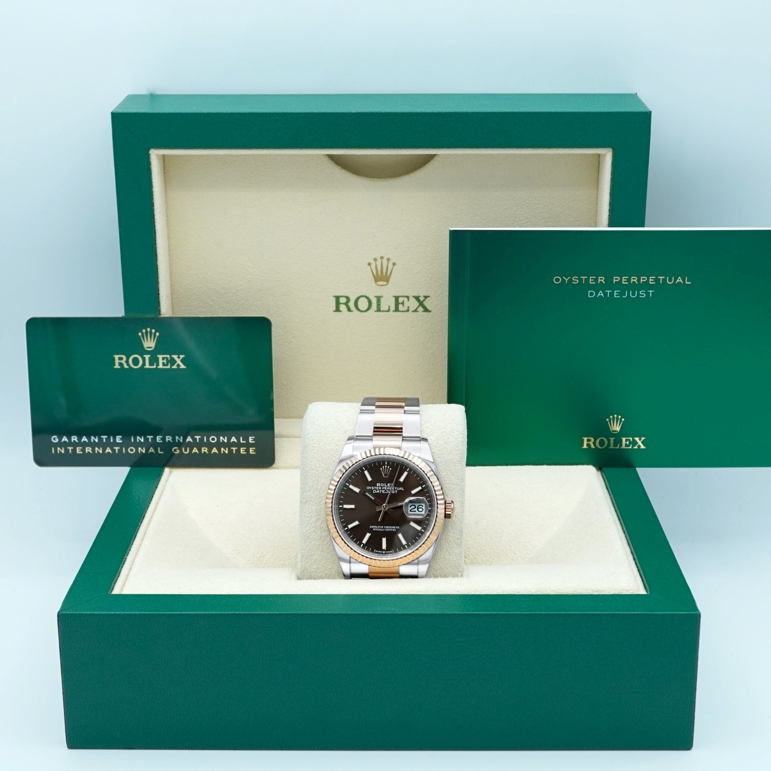 Rolex Datejust 36 mm / Brown – Oyster - Imagem 2
