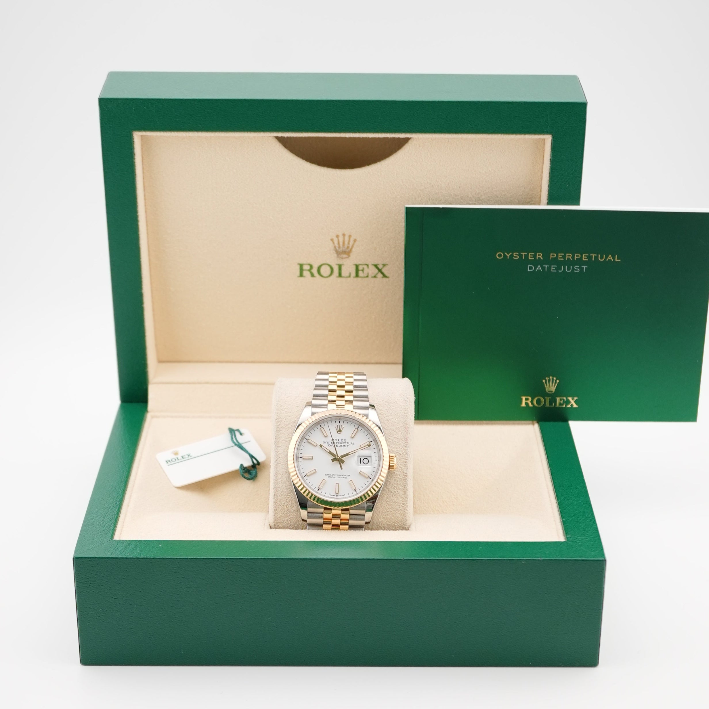 Rolex Datejust 36 mm / White – Jubilee - Imagem 2