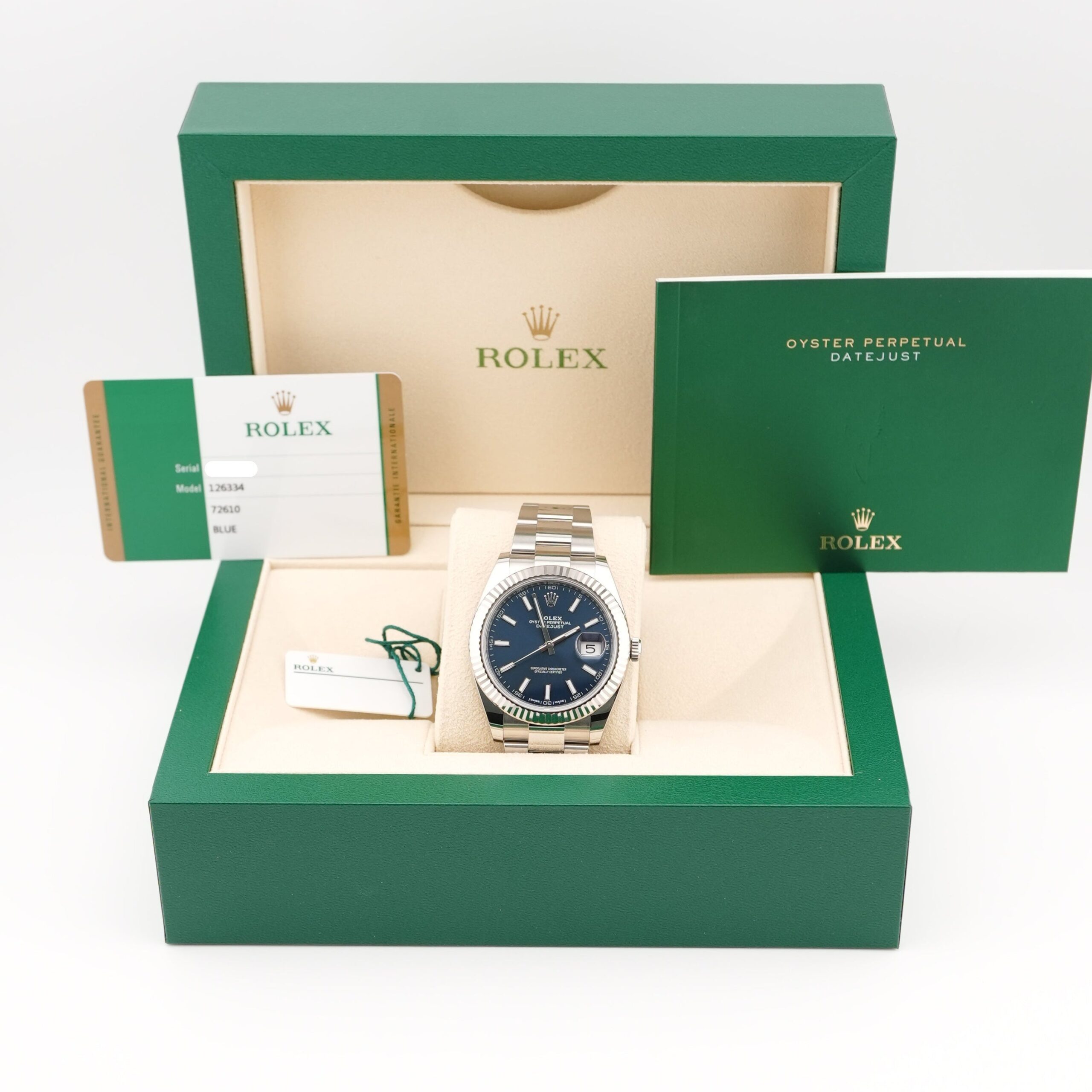 Rolex Datejust 41 mm / Blue – Oyster - Imagem 2