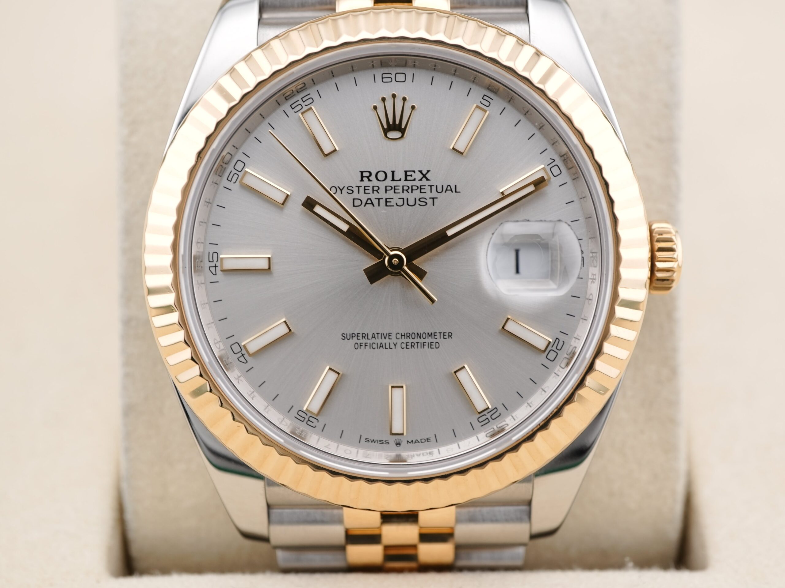 Rolex Datejust 41 mm / Silver – Jubilee - Imagem 3