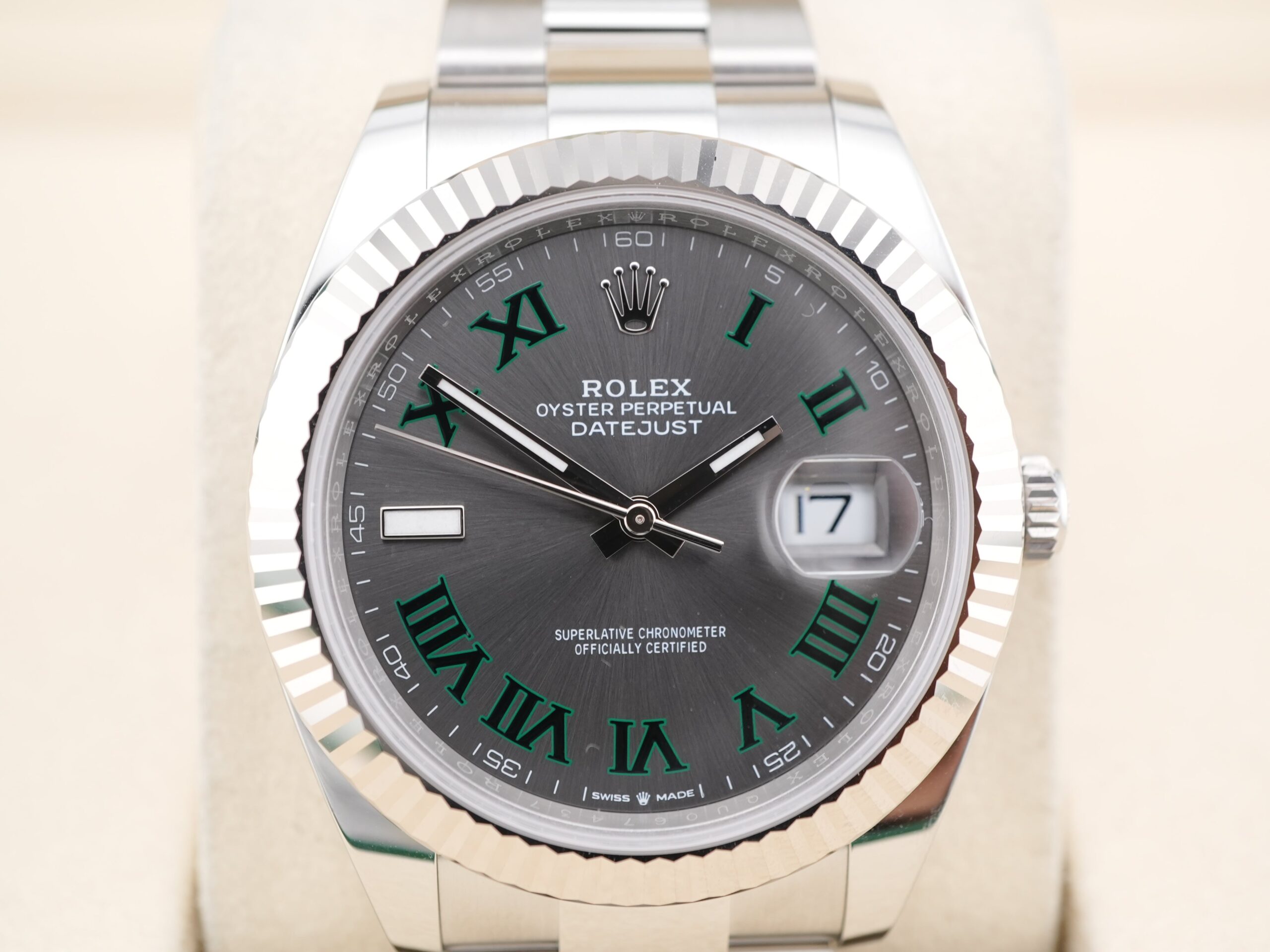 Rolex Datejust 41 mm / Wimbledon – Oyster - Imagem 3