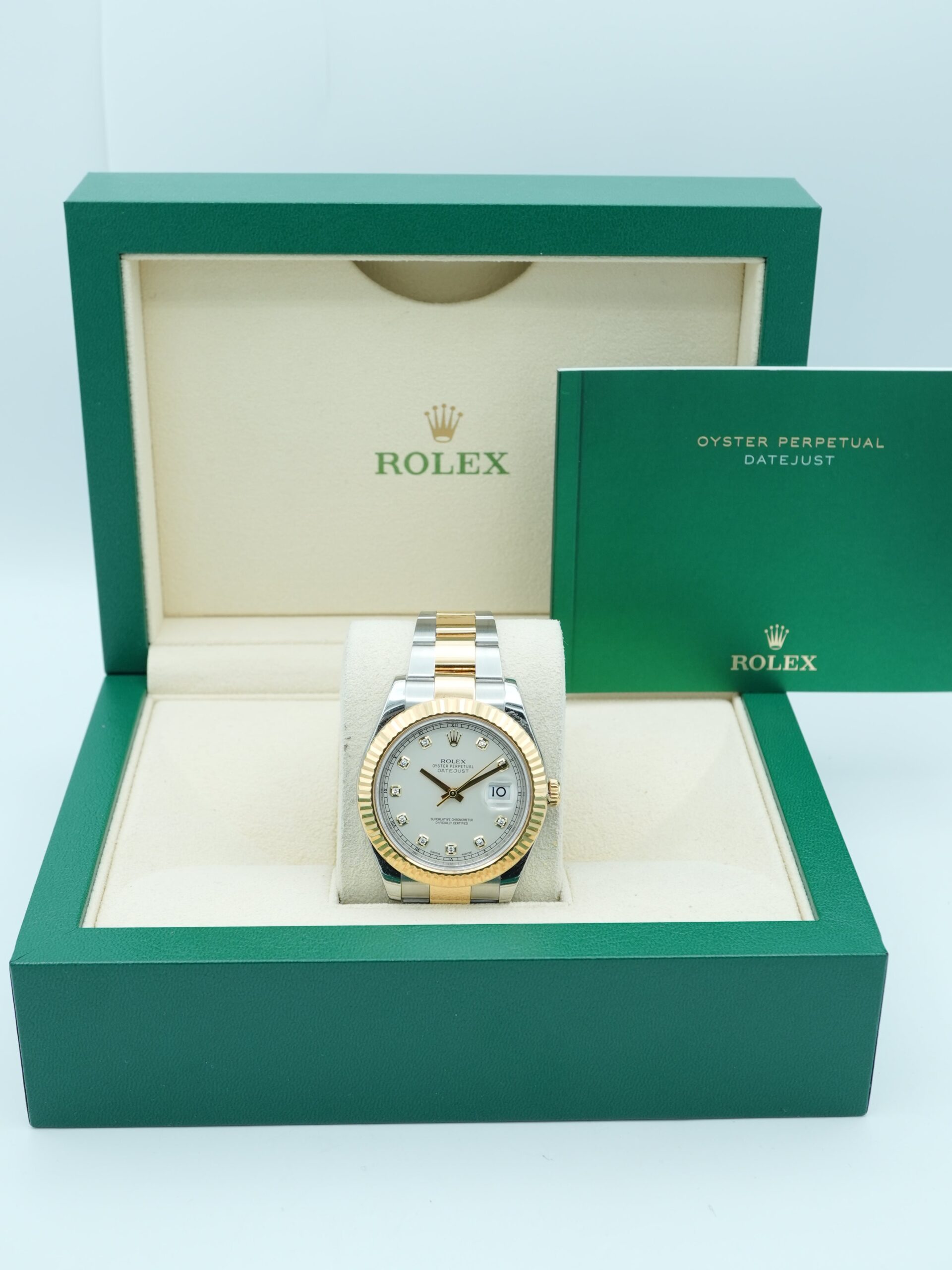 Rolex Datejust II 41 mm / Ivory Diamond – Oyster - Imagem 2